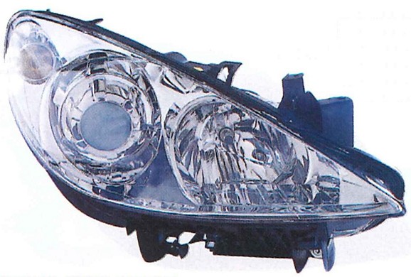 SEMIOPTICA DER PEUGEOT 307 06 DEPO