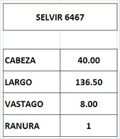 VALVULA ADM MITSUBISHI L200 (LARGA) EVERPHONE