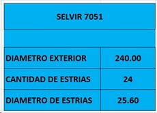 DISCO EMBR 240mm 24 EST NISSAN TERRANO VALEO