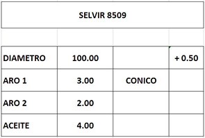 AROS 100.0mm HYUNDAI-MITSUBISHI 0.50