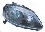 SEMIOPTICA DER VW FOX-SURAN 05-09 NEGRA