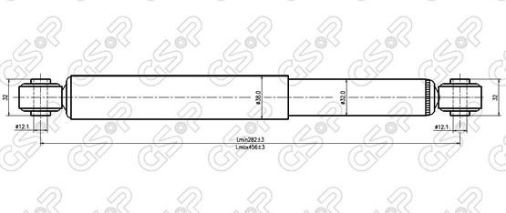 AMORTIGUADOR TRA DAIHATSU CUORE 91-94 BREME