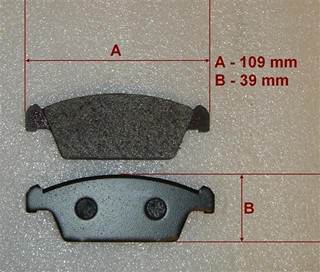 PASTILLAS DEL DAEWOO TICO BREMSI