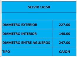 PLACA EMBR HYUNDAI-MITSUBISHI (225mm) GSP