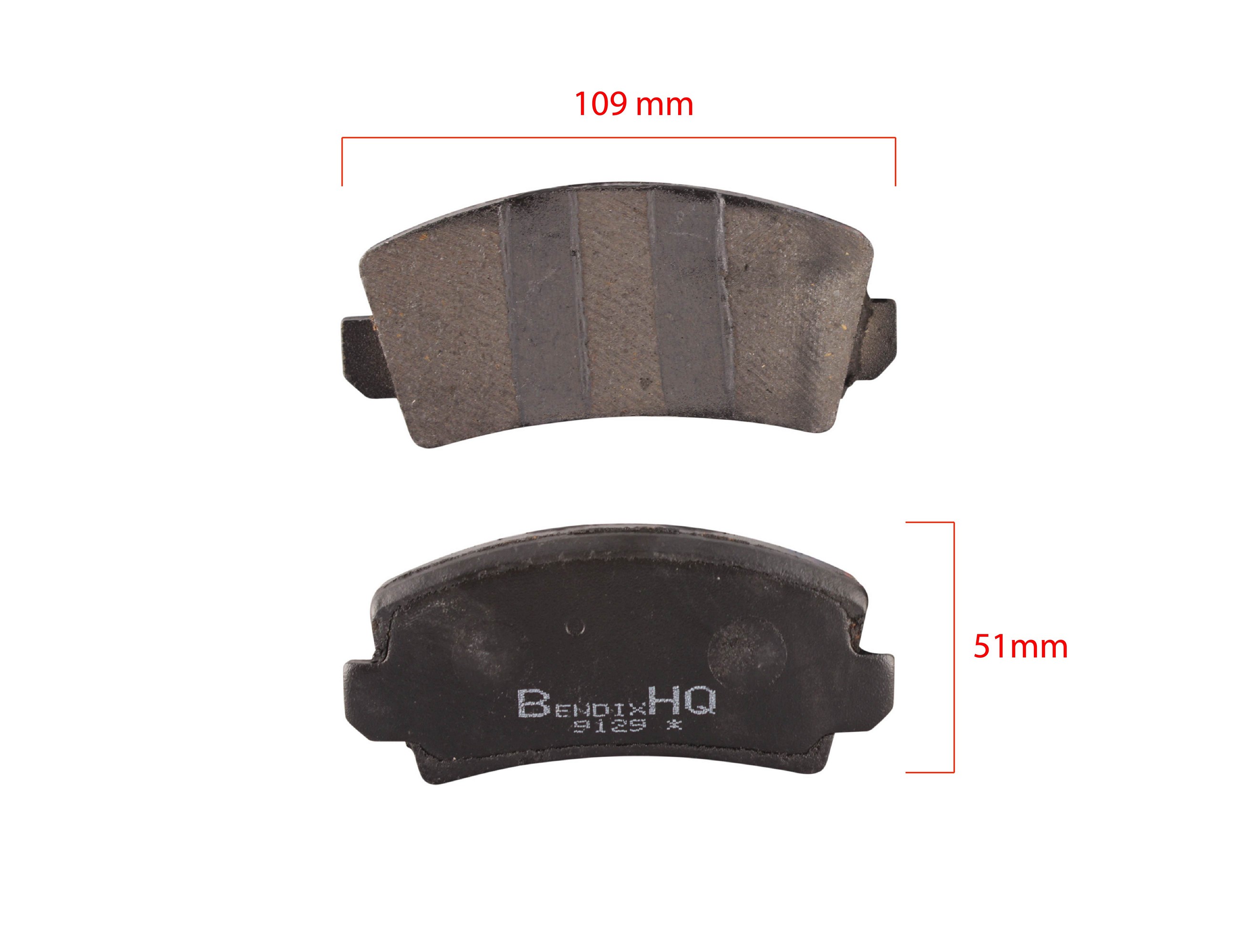 PASTILLAS DEL FIAT 147-CORCEL (BENDIX) BREMSI