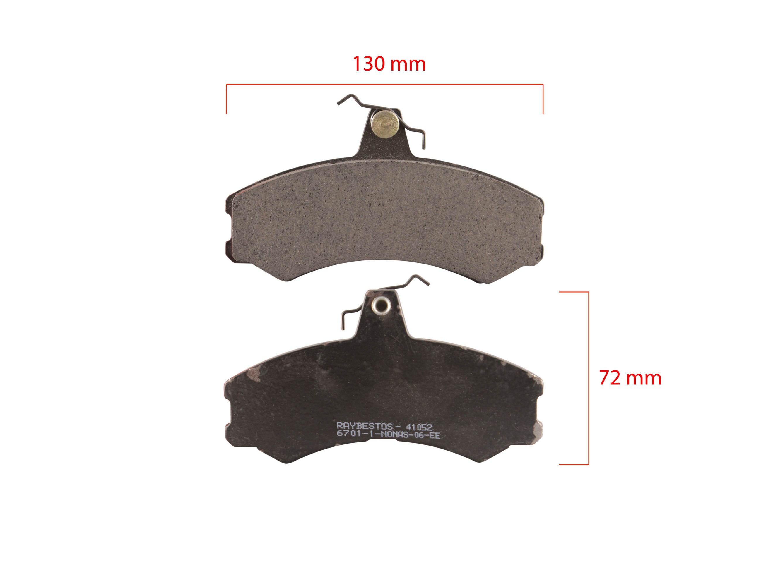 PASTILLAS DEL FIAT DUCATO 90 (130mm) BREMSI
