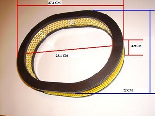FILTRO AIRE HONDA (CA4320) A CARBURADOR