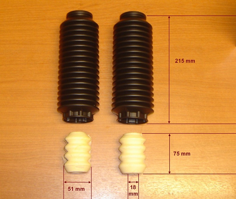 KIT AMORTIGUADOR DEL VW GOL 80-97 SAMPEL