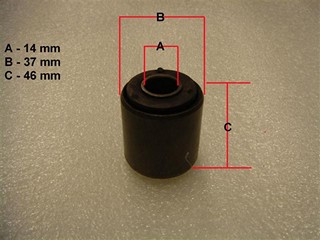 BUJE BASTIDOR INF FORD CORCEL 79 (DEL/TRA)