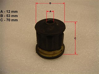 BUJE EJE SUSPENSION TRA FORD ESCORT-VW LOGUS 93(B)