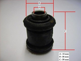BUJE BASTIDOR INF DAEWOO CIELO-GM KADETT (CHICO) B