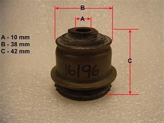 BUJE SUSPENSION DEL FORD-VW SANTANA 87 (CUADRO)(B)