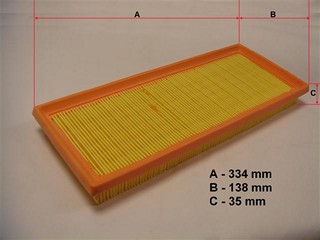 FILTRO AIRE VW (CA3373)