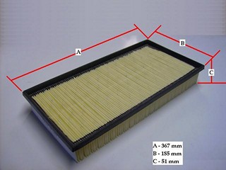 FILTRO AIRE VW (CA5827-8602)