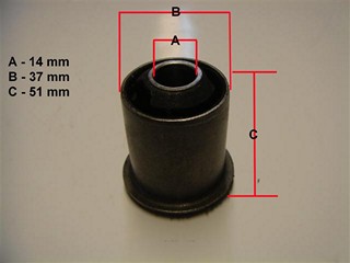 BUJE BASTIDOR INF FORD CORCEL 84 (C/VALONA)