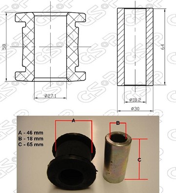 BUJE BASTIDOR INF FIAT DUCATO-BOXER 95 (GOMA)