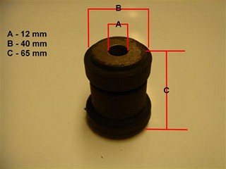BUJE BASTIDOR INF FORD FOCUS 98 (GOMA) AYD