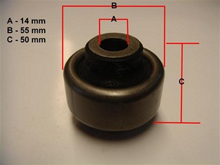 BUJE BASTIDOR INF PEUGEOT 206-207 98 (CENTRO)BIRTH