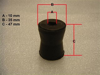 BUJE BASTIDOR TRA FORD CORCEL-R12-18 (CENTRAL)