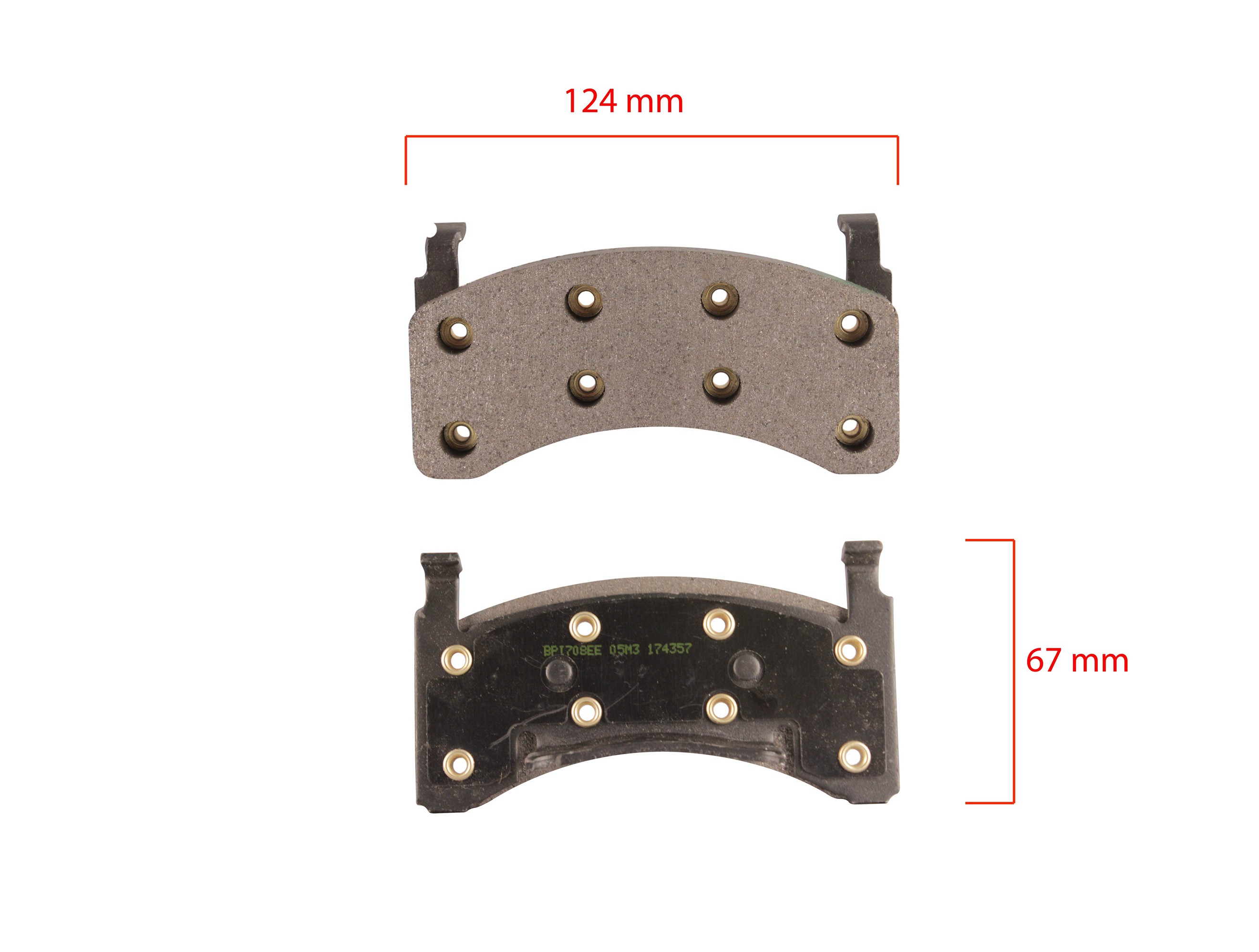 PASTILLAS DEL GM S10-BLAZER 93 (4WD) (USA)