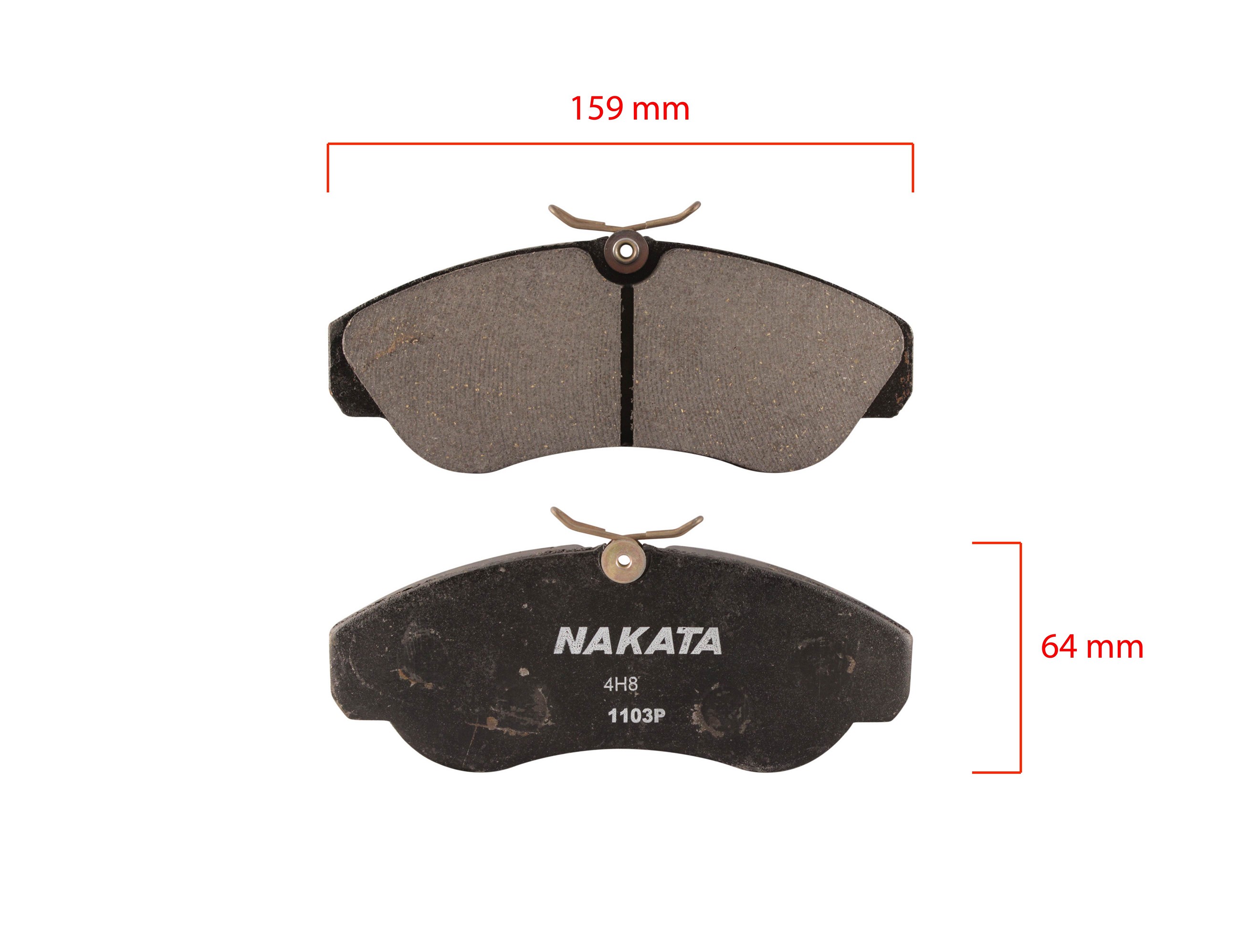 PASTILLAS DEL FIAT DUCATO-BOXER 95 (159mm) BREMSI
