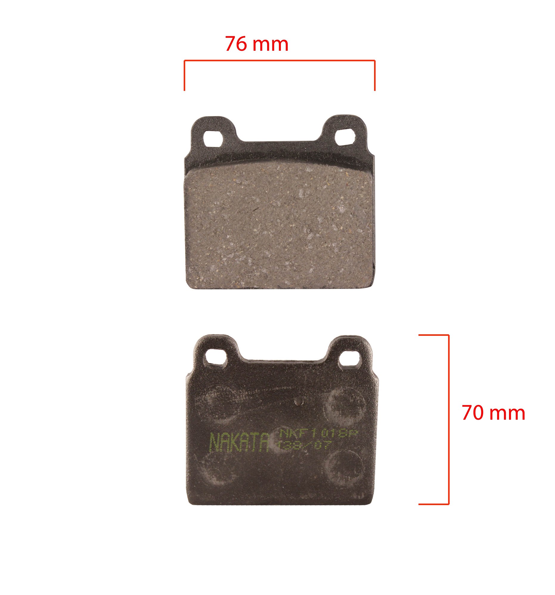 PASTILLAS DEL VW KOMBI 77 (B)