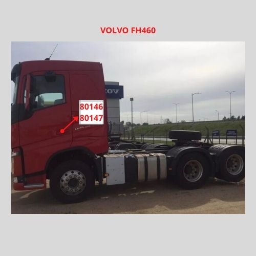 MANIJA PUERTA IZQ VOLVO FH460 (CRO / C AGUJERO)