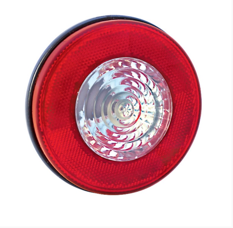 FAROL TRASERO UNIVERSAL REVERSA 24 VOLTS