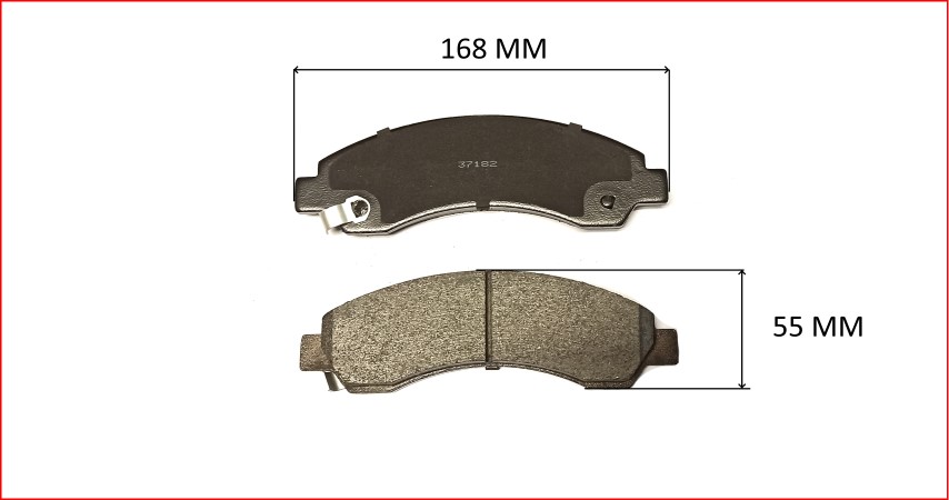 PASTILLAS DEL GWM HOVER-WINGLE BREMSI