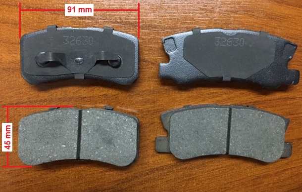 PASTILLAS TRA MITSUBISHI MONTERO 00 BREMSI