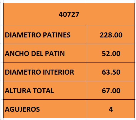 CAMPANA FRENO (228.60mm) TRA FORD FIESTA 01
