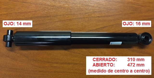 AMORTIGUADOR TRA KIA CARNIVAL 06 KOREA