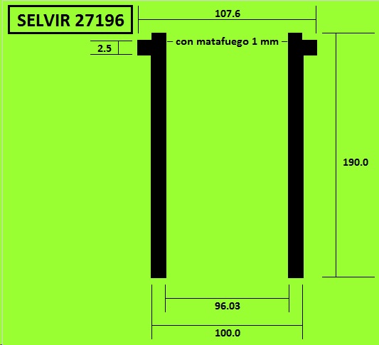 CAMISA ( 96.03) HILUX 3 L C/MATAFUEGO
