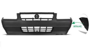 PARAGOLPE DEL FIAT UNO FIRE WAY 08-11(GRIS)P/FENDE