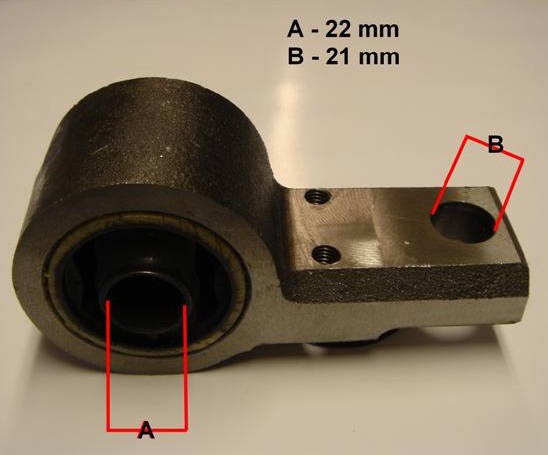 BUJE BASTIDOR INF FORD FIESTA 04 (COMPLETO) P/TRAS