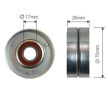 TENSOR ALTER Y AIRE MWM 2.8TD S/SOPORTE ENGI