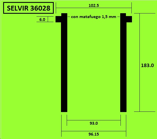 CAMISA ( 93.00) GM S10 2.8 (MWM) C/MATAFUEGO