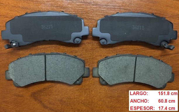 PASTILLAS DEL GM S10 13 BREMSI