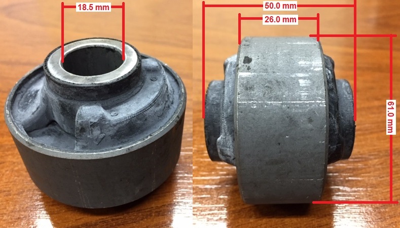 BUJE BASTIDOR INF HONDA FIT 03 (GDE)