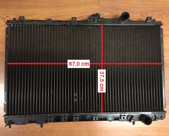 RADIADOR MITSUBISHI LANCER 1.6 89-92 MANUAL