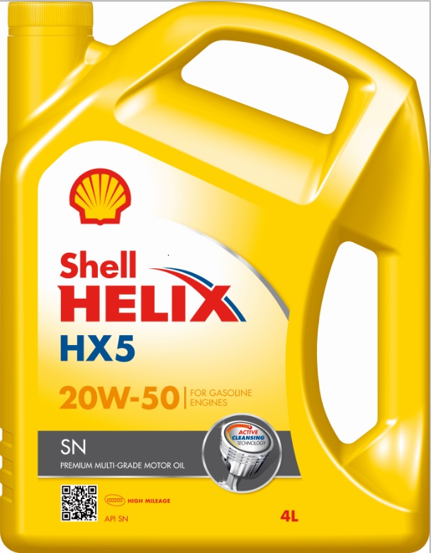 ACEITE MINERAL SHELL HELIX HX5 20W50 (4LT)