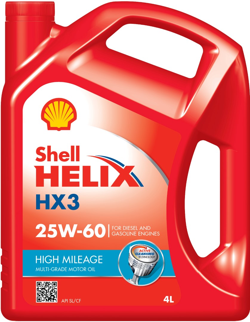 ACEITE MINERAL SHELL HELIX HX3 HM 25W60 (4LT)