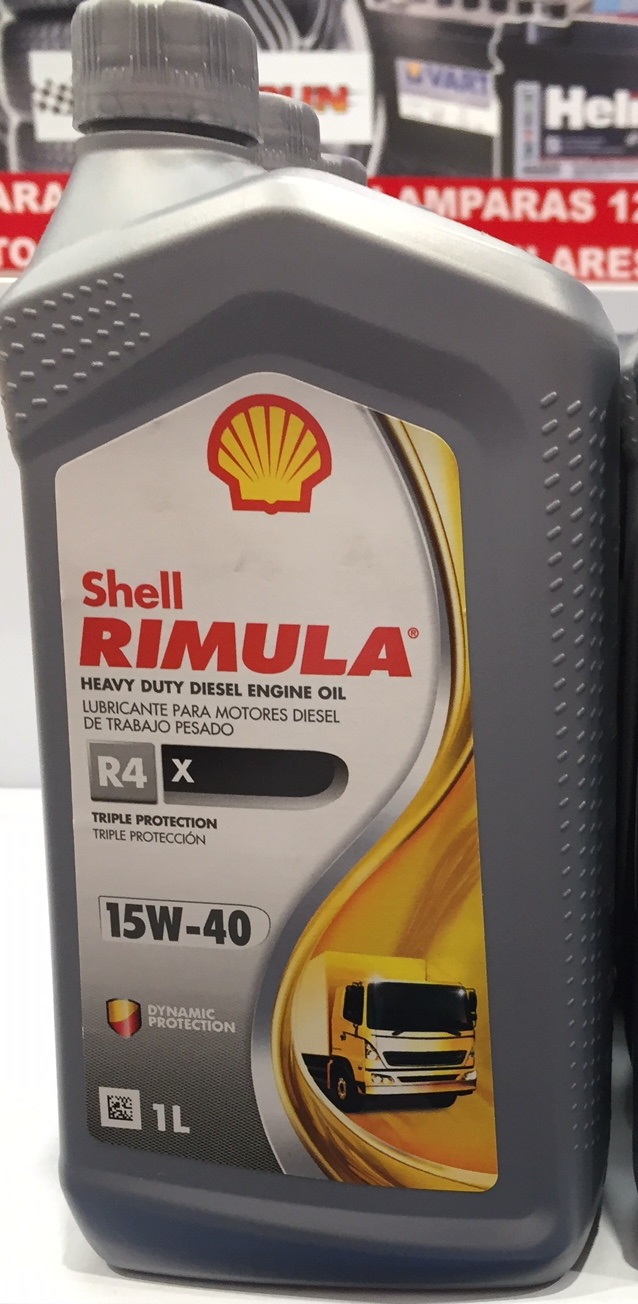 ACEITE MINERAL SHELL RIMULA R4X 15W40 (1LT)