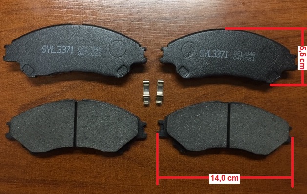 PASTILLAS DEL SUZUKI VITARA 16
