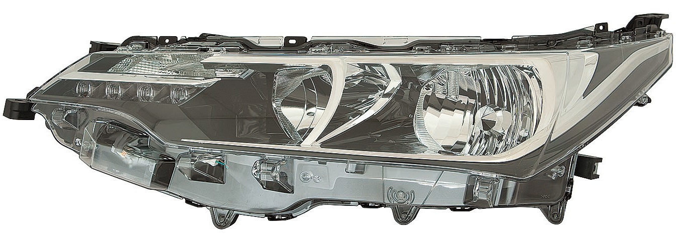 SEMIOPTICA IZQ TOYOTA COROLLA 2017-2019