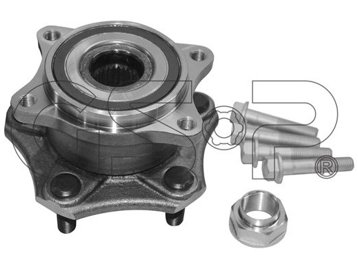 MAZA RUEDA DEL/TRA C/RUL SUZUKI G-VITARA 06 C/ABS