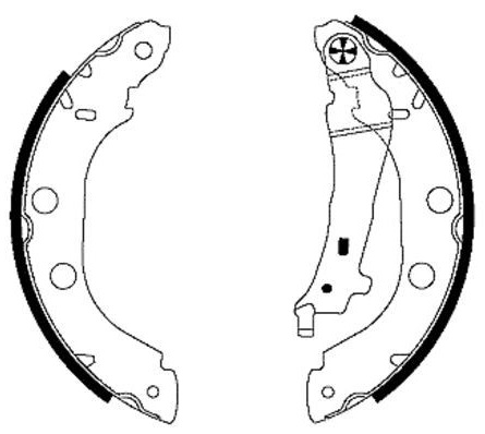 PATINES FRENO RENAULT KANGOO (KIT)