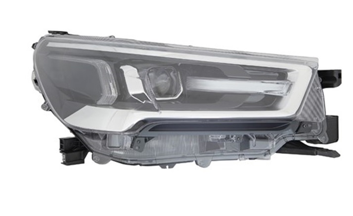 SEMIOPTICA DER TOYOTA HILUX 2020 ELECTRICA / LED