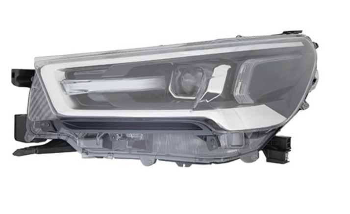 SEMIOPTICA IZQ TOYOTA HILUX 2020 ELECTRICA / LED