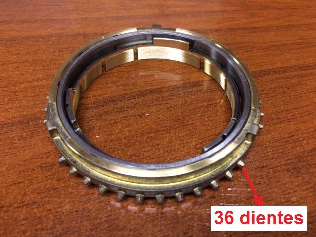 ANILLO SINCRONIZADO 1A-2A TOYOTA VIGO